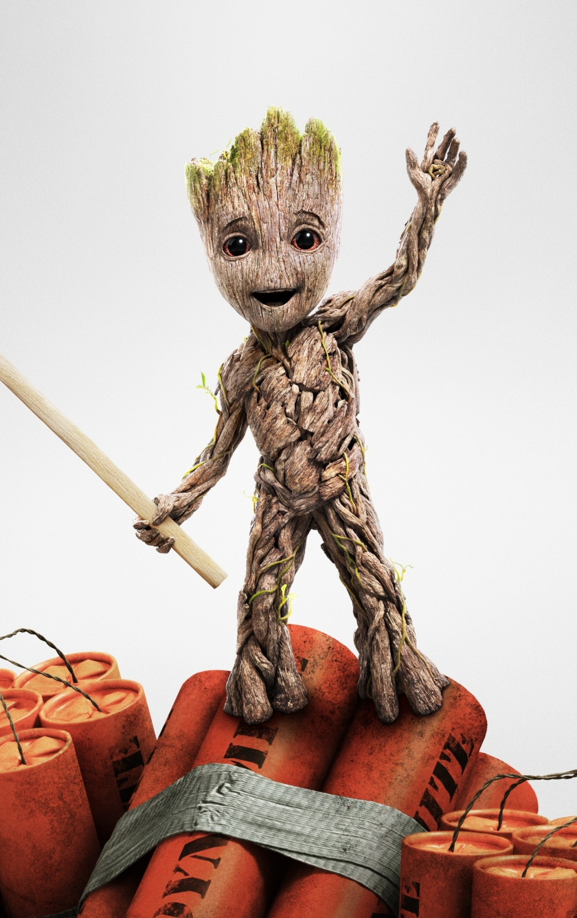 Baby Groot, Guardians Of The Galaxy Vol 2, Movie, China - Baby Groot Guardians Of The Galaxy , HD Wallpaper & Backgrounds