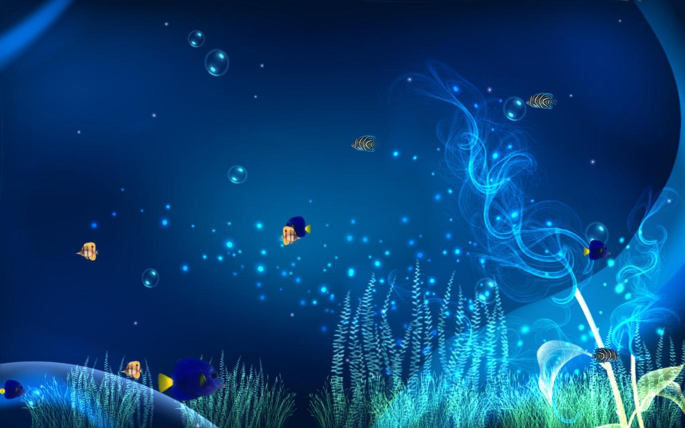 Desktop Fish Tank Wallpaper Animated Dowload - Aquarium Animated Wallpaper Gif , HD Wallpaper & Backgrounds