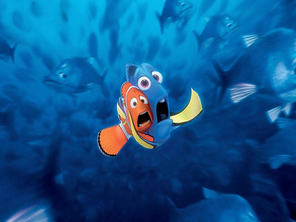 Lhs Episode - Finding Nemo Scared Fish , HD Wallpaper & Backgrounds