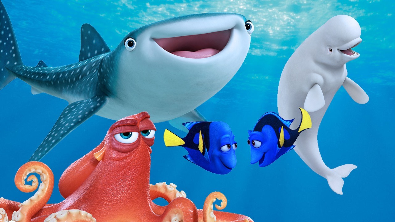 Finding - Dory Nemo And Hank , HD Wallpaper & Backgrounds