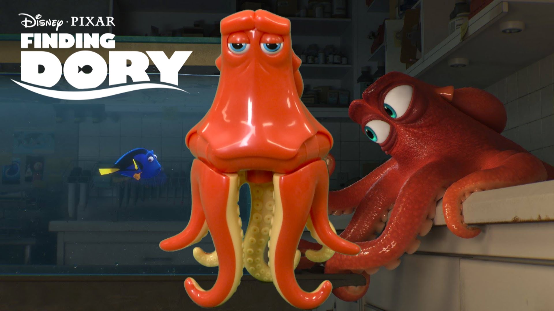 Finding Dory Hank Toy , HD Wallpaper & Backgrounds