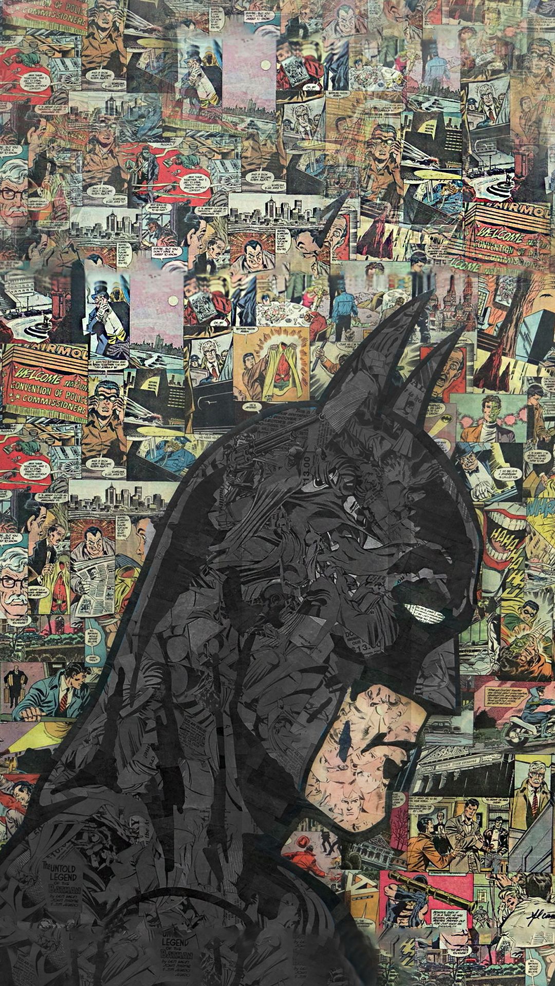 Phone Wallpaper From Zedge - Batman Comic Wallpaper Phone , HD Wallpaper & Backgrounds