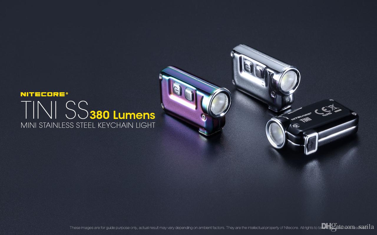 Nitecore Tini Ss Flashlight Usb Rechargeable Stainless - Flashlight , HD Wallpaper & Backgrounds