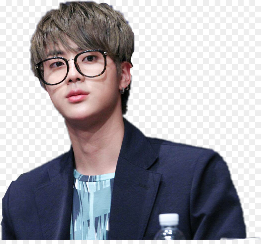 Jin, Bts, Desktop Wallpaper, Eyewear, Hair Png - Jin Bts Wallpaper Iphone Hd , HD Wallpaper & Backgrounds