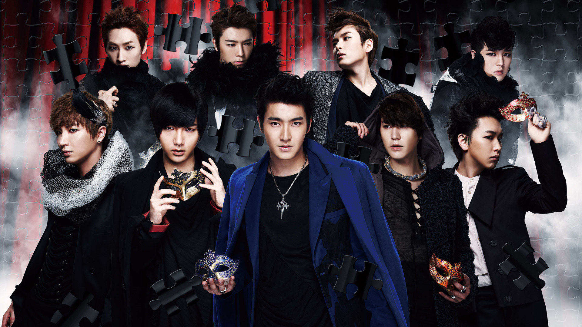 Super Junior Backdrop Wallpaper - S スーパー ジュニア Opera , HD Wallpaper & Backgrounds