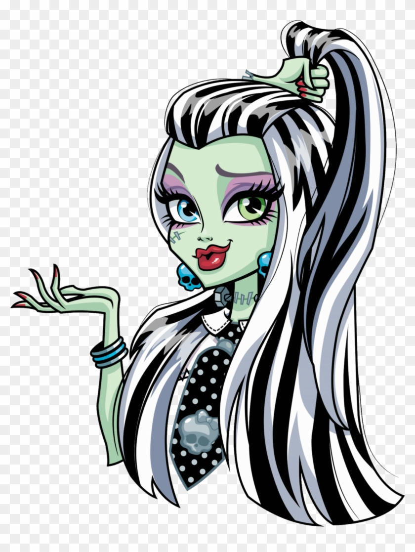 Frankie Stein Is The Daughter Of Frankenstein's Creature - Frankie Monster High Drawings , HD Wallpaper & Backgrounds