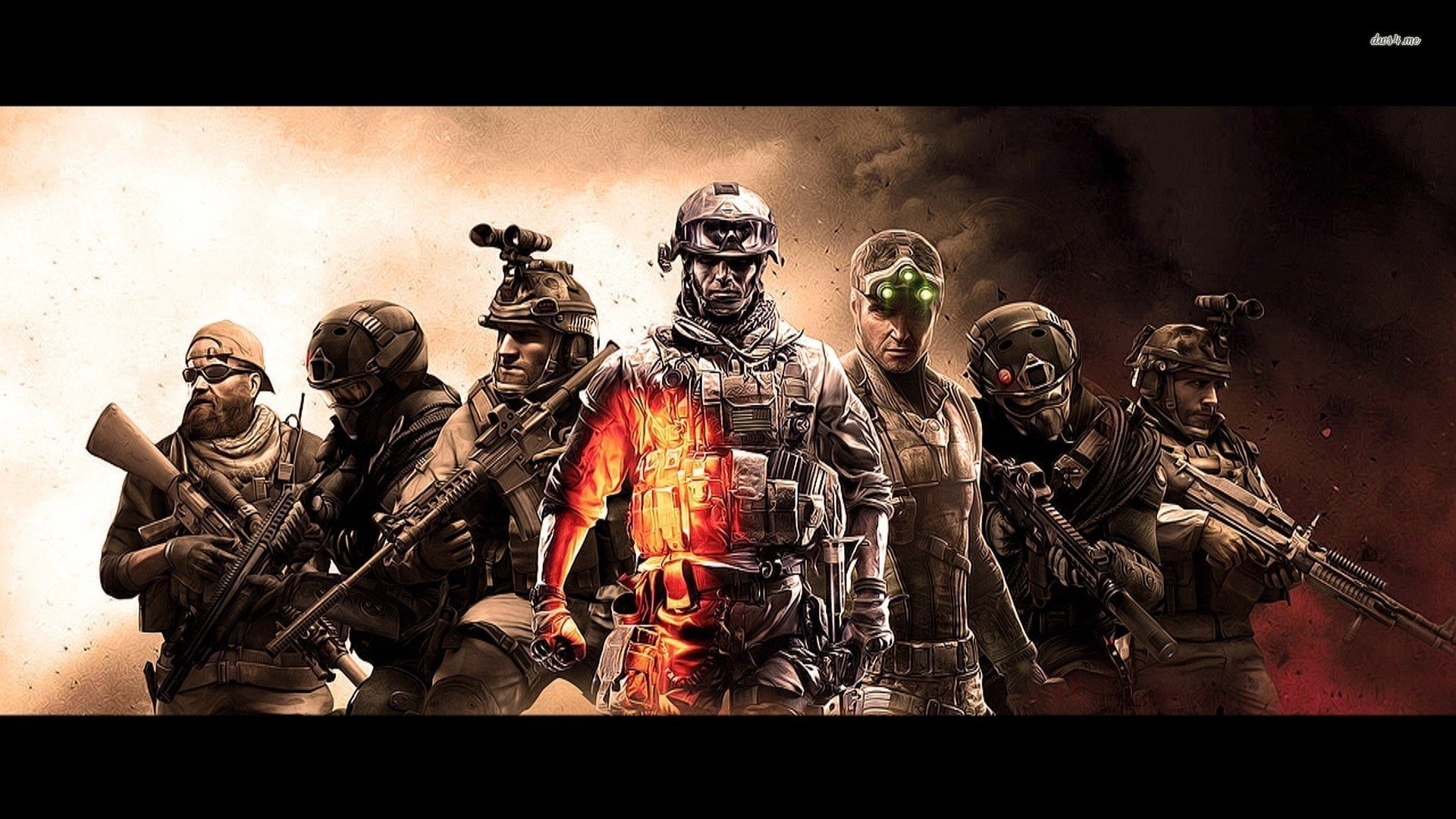 Battle Game Heroes Wallpaper » Walldevil - Warface Hd , HD Wallpaper & Backgrounds