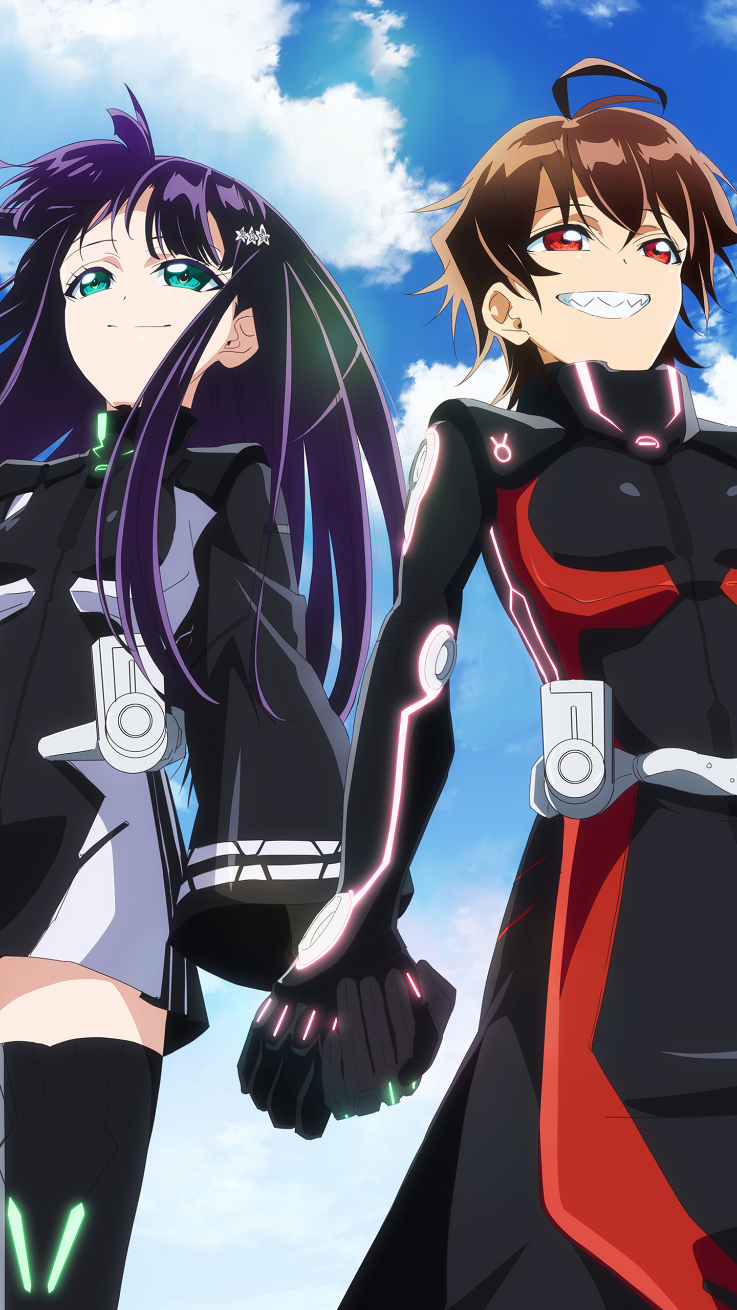 Download All In This Section - Twin Star Exorcist Rokuro And Benio , HD Wallpaper & Backgrounds