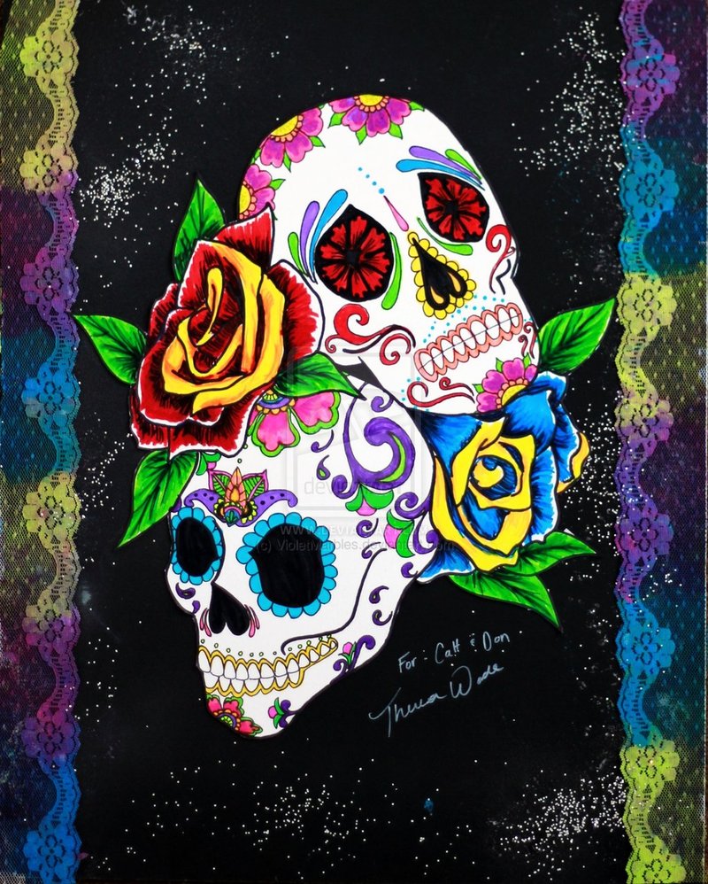 Iphone Wallpaper Sugar Skull , HD Wallpaper & Backgrounds