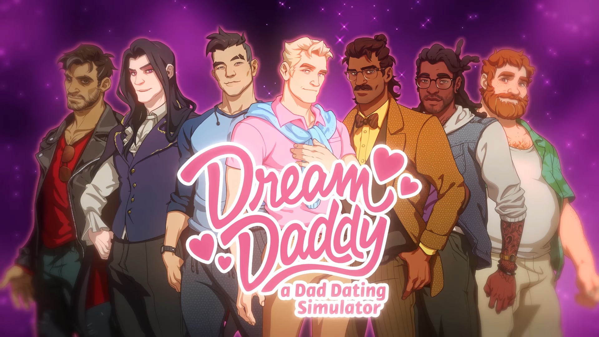 The Dating Simulator Dream Daddy Hooks Up With The - Dream Daddy Cover Art , HD Wallpaper & Backgrounds