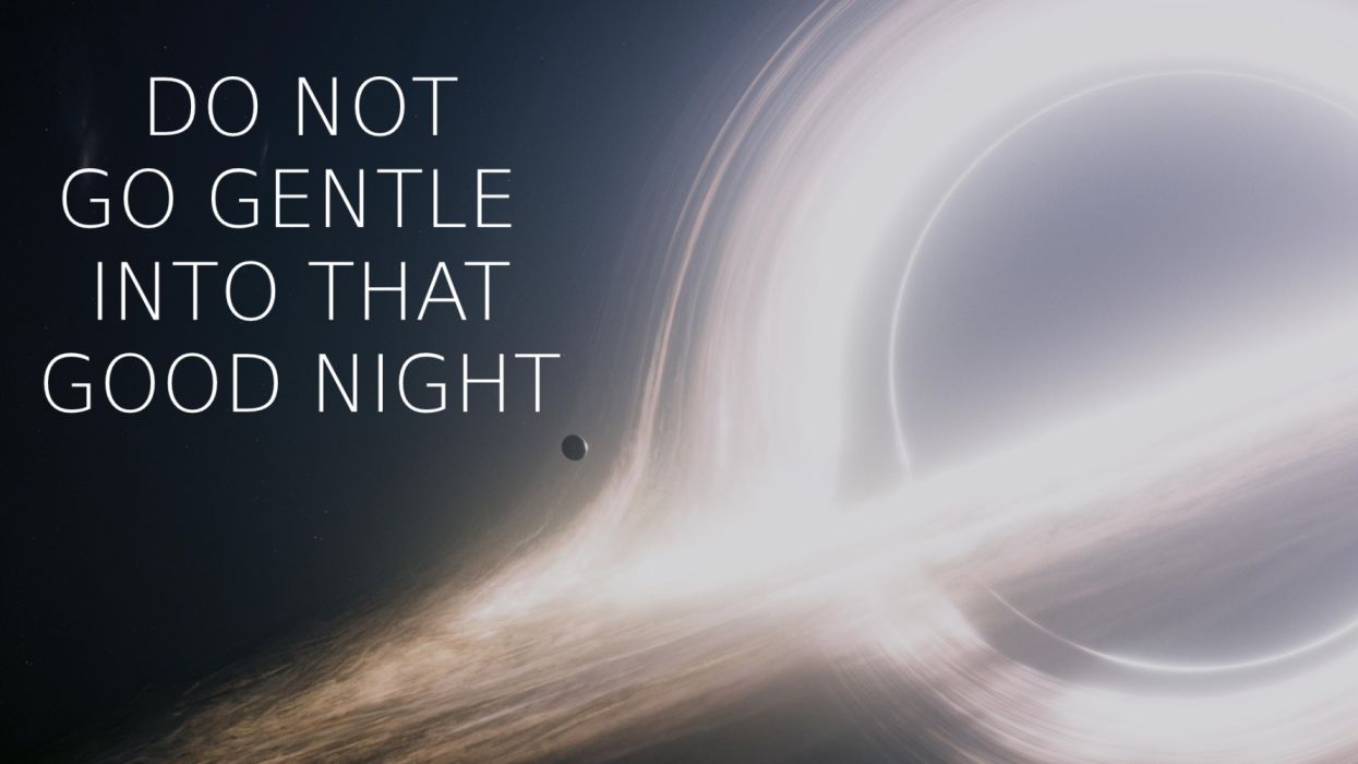 Do Not Go Gentle Into That Good Night Wallpaper - Do Not Go Gentle Into That Good Night 1080p , HD Wallpaper & Backgrounds