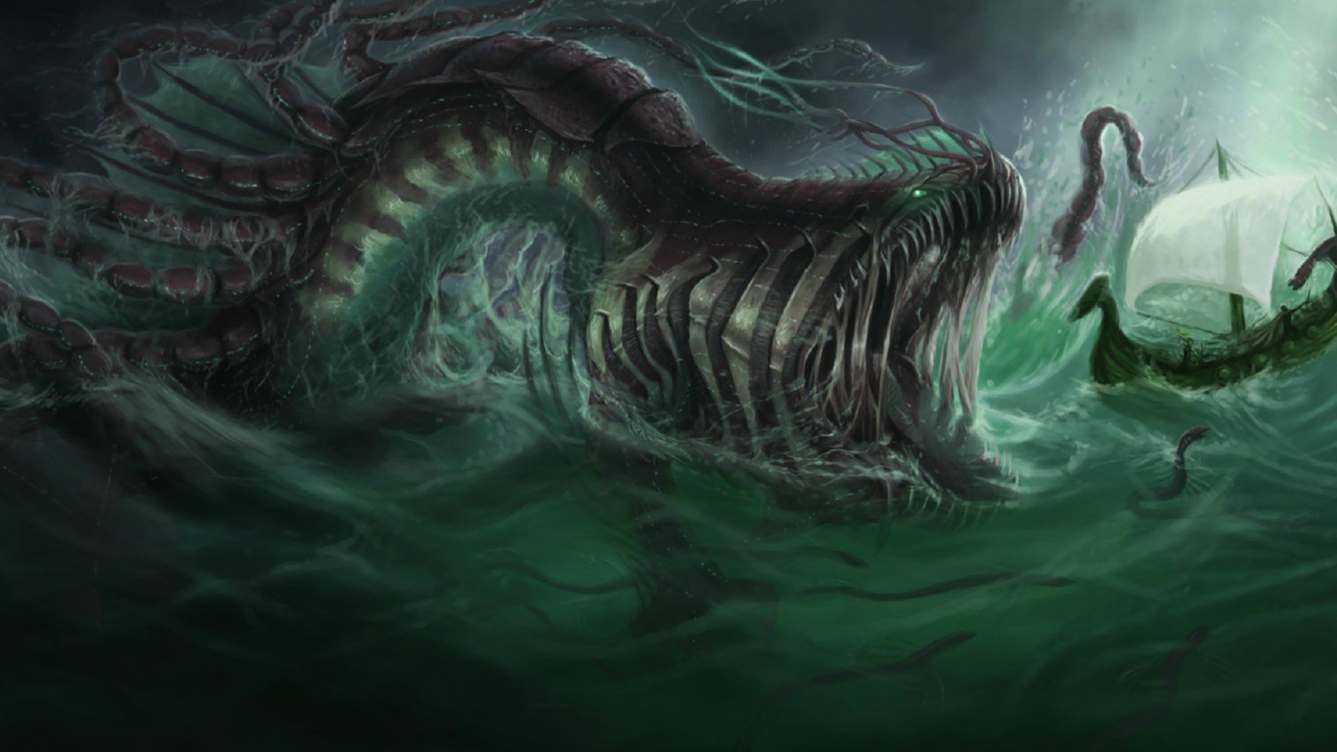 Best Hd - Sea Monster , HD Wallpaper & Backgrounds