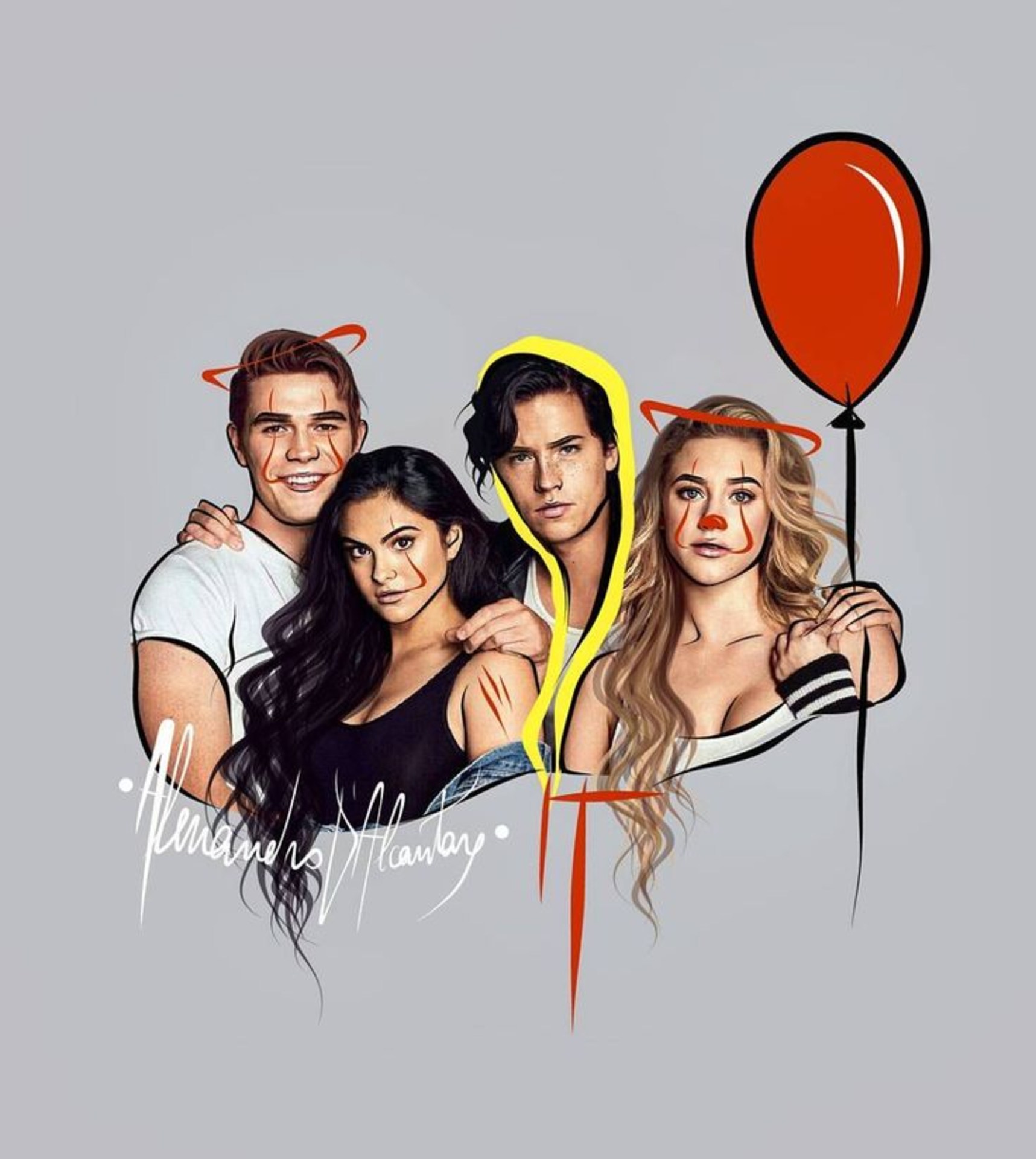 Android Mobiles Full Hd Resolutions 1080 X - Outline Riverdale , HD Wallpaper & Backgrounds