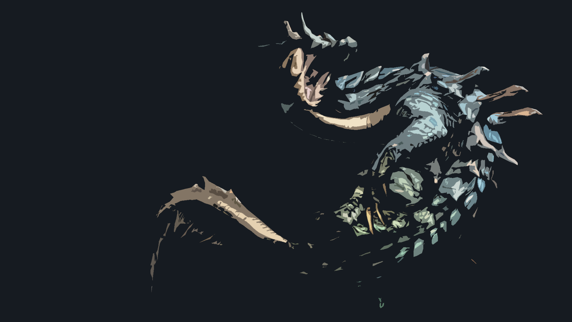 Wallpaper Monster Gallery - Monster Hunter Water Monster , HD Wallpaper & Backgrounds