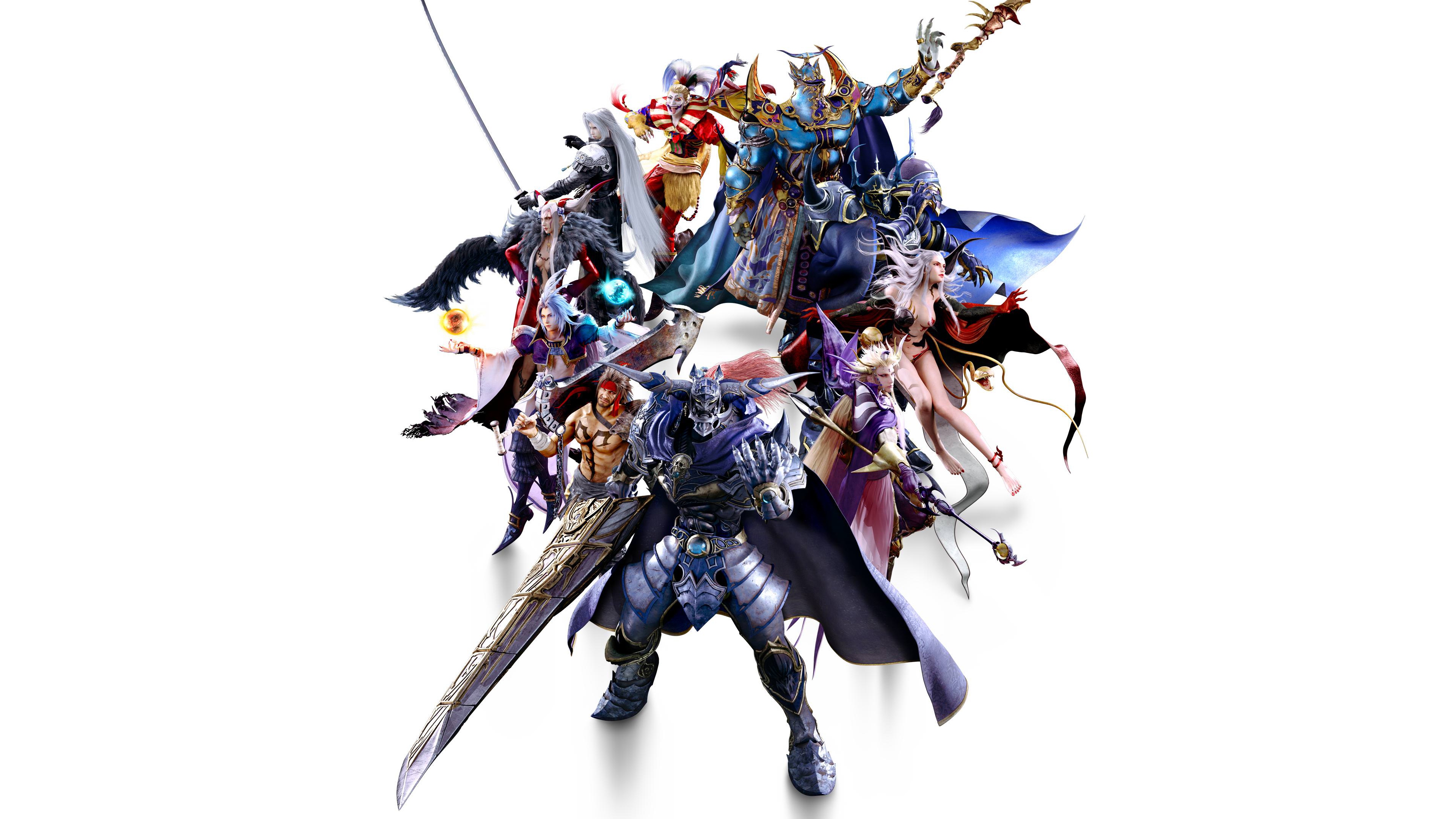 Dissidia Final Fantasy Nt Villians 4k Wallpaper - Dissidia Final Fantasy Nt Villains , HD Wallpaper & Backgrounds