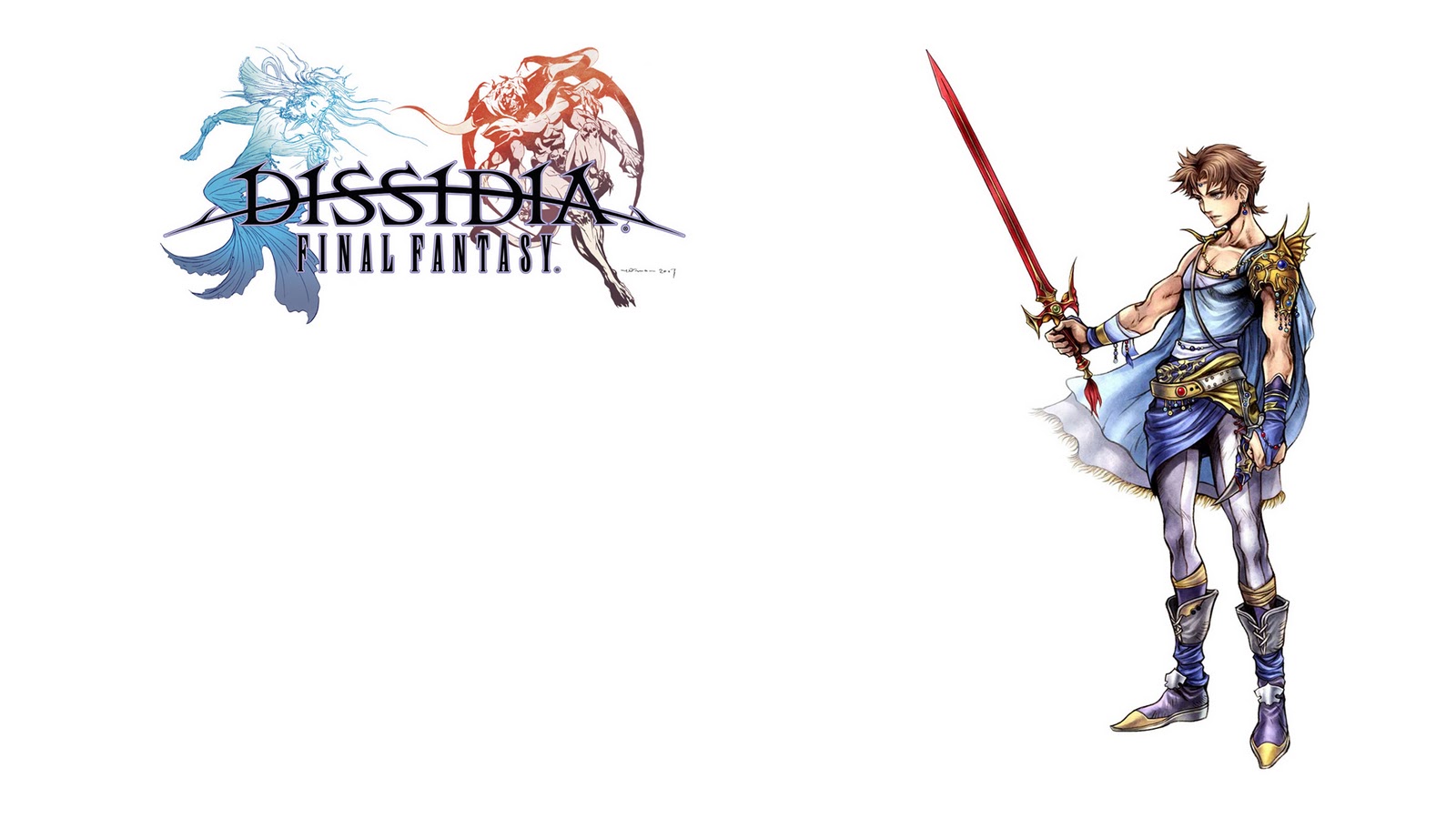 Final Fantasy Dissidia Wallpapers - Final Fantasy Dissidia Character Art , HD Wallpaper & Backgrounds