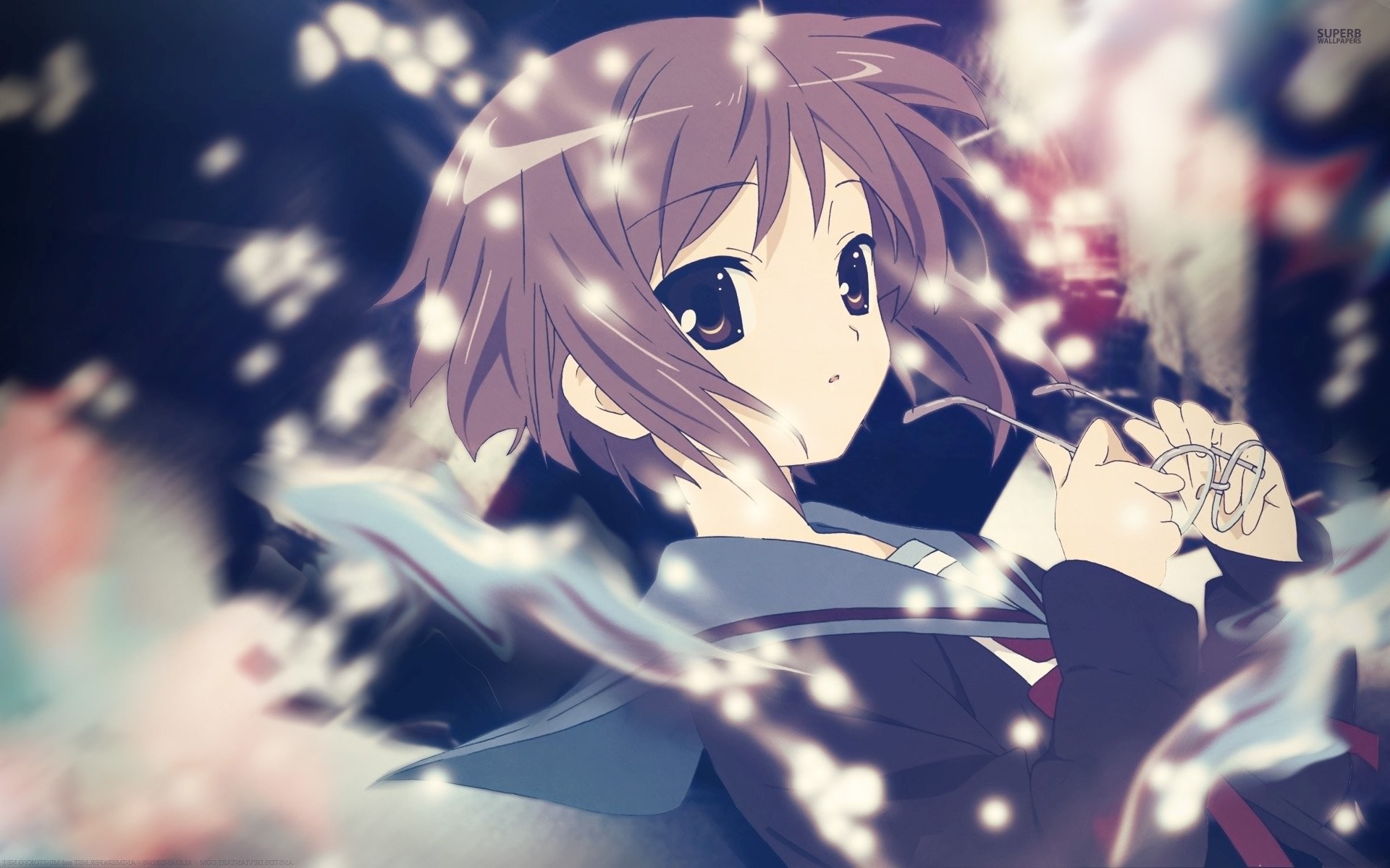 Yuki Nagato Wallpapers - Yuki Nagato The Melancholy Of Haruhi , HD Wallpaper & Backgrounds