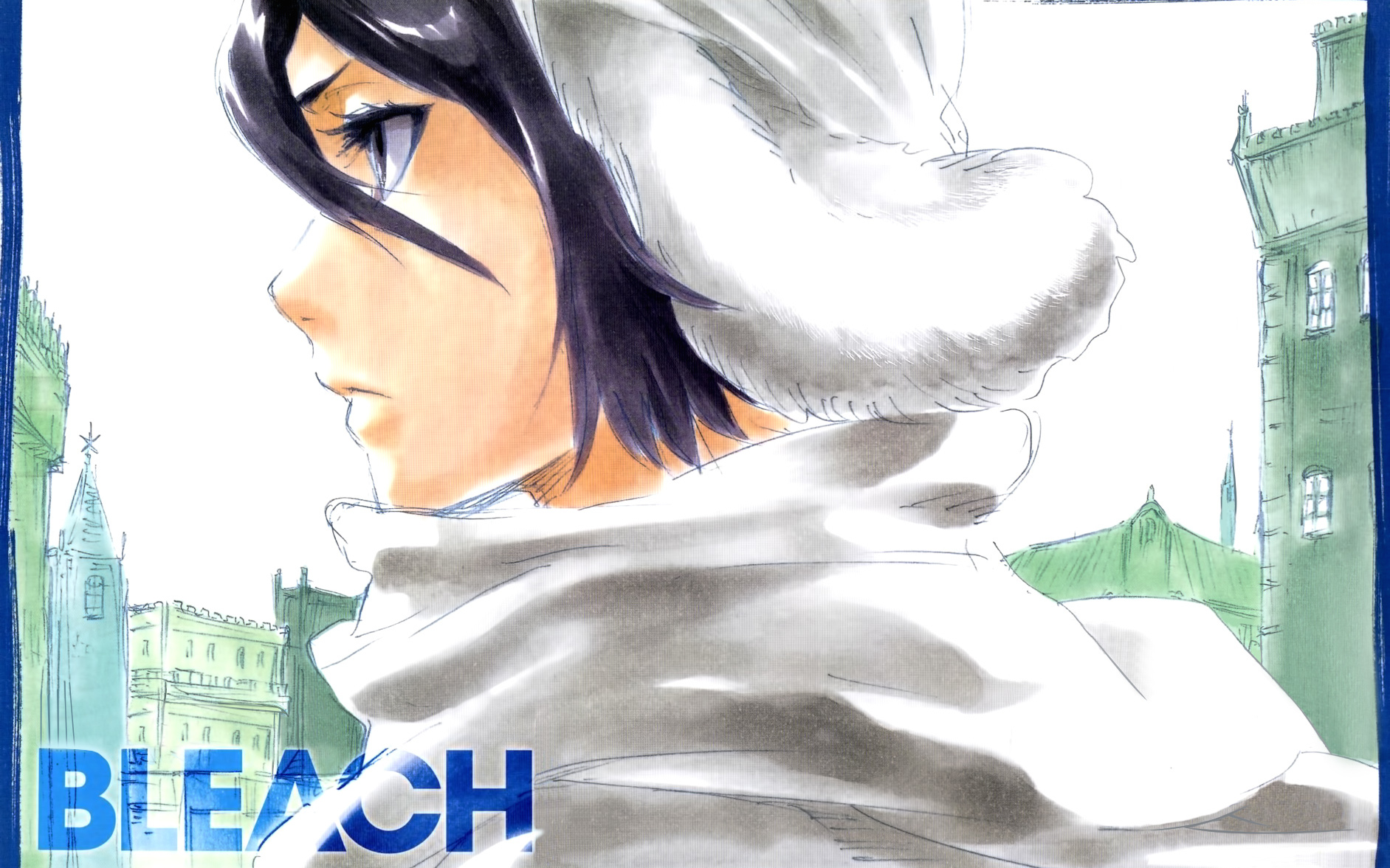 Rukia Kuchiki Wallpaper - Rukia Manga , HD Wallpaper & Backgrounds