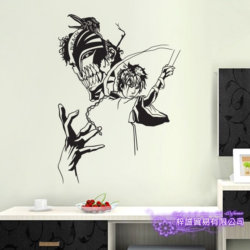 Dctal Bleach Ulquiorra Cifer Car Decal Wall Sticker - Saloon Wallpapers For Men , HD Wallpaper & Backgrounds