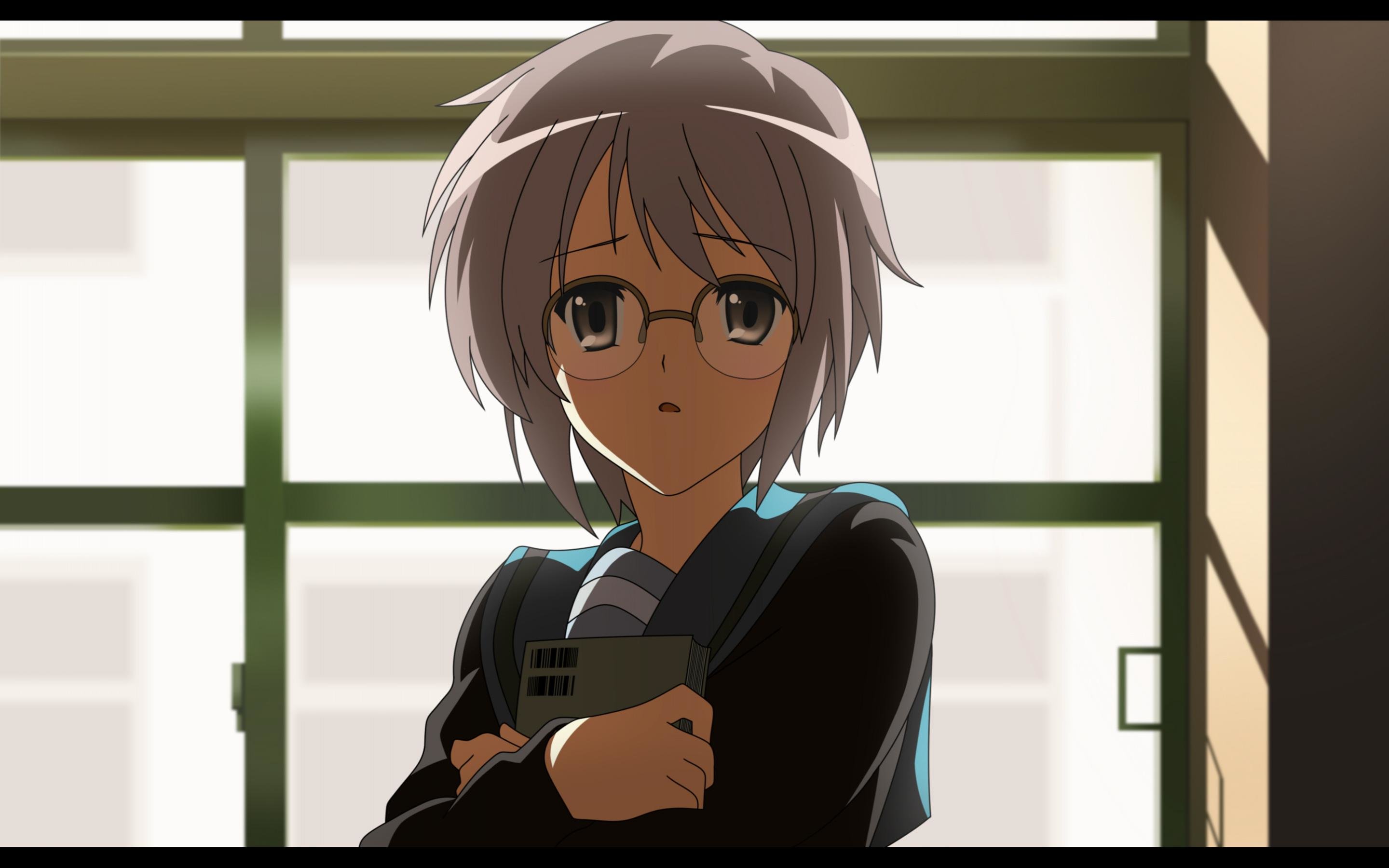 High Resolution Yuki Nagato Hd Wallpaper Id - Suzumiya Haruhi No Shoushitsu , HD Wallpaper & Backgrounds