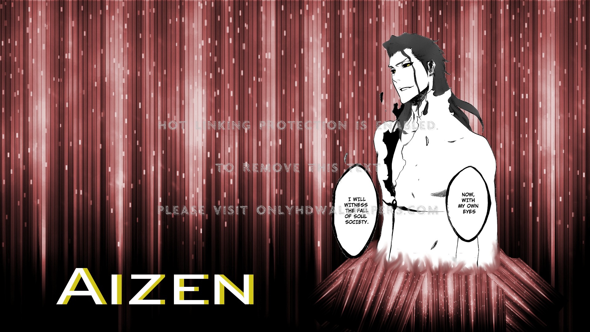 Aizen , HD Wallpaper & Backgrounds