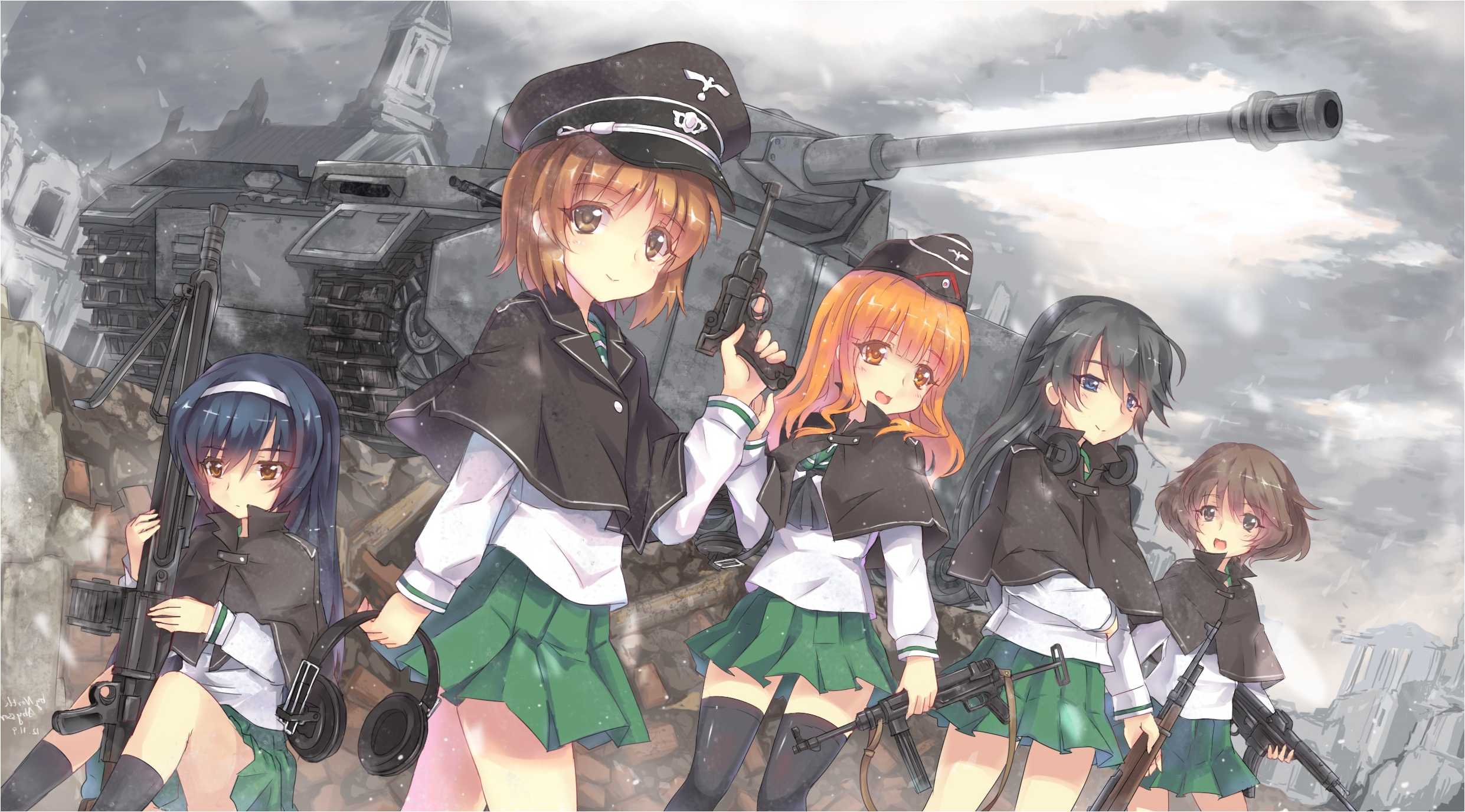 Download In Original Resolution - Girls And Panzer Wallpaper Hd , HD Wallpaper & Backgrounds