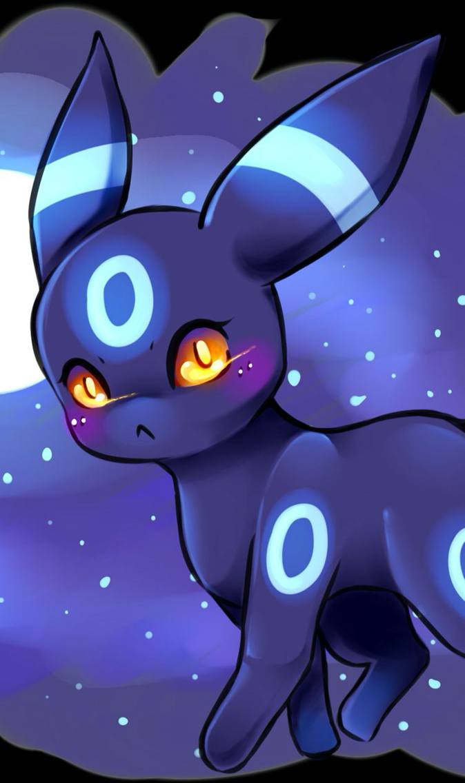 Kawaii Shiny Umbreon , HD Wallpaper & Backgrounds