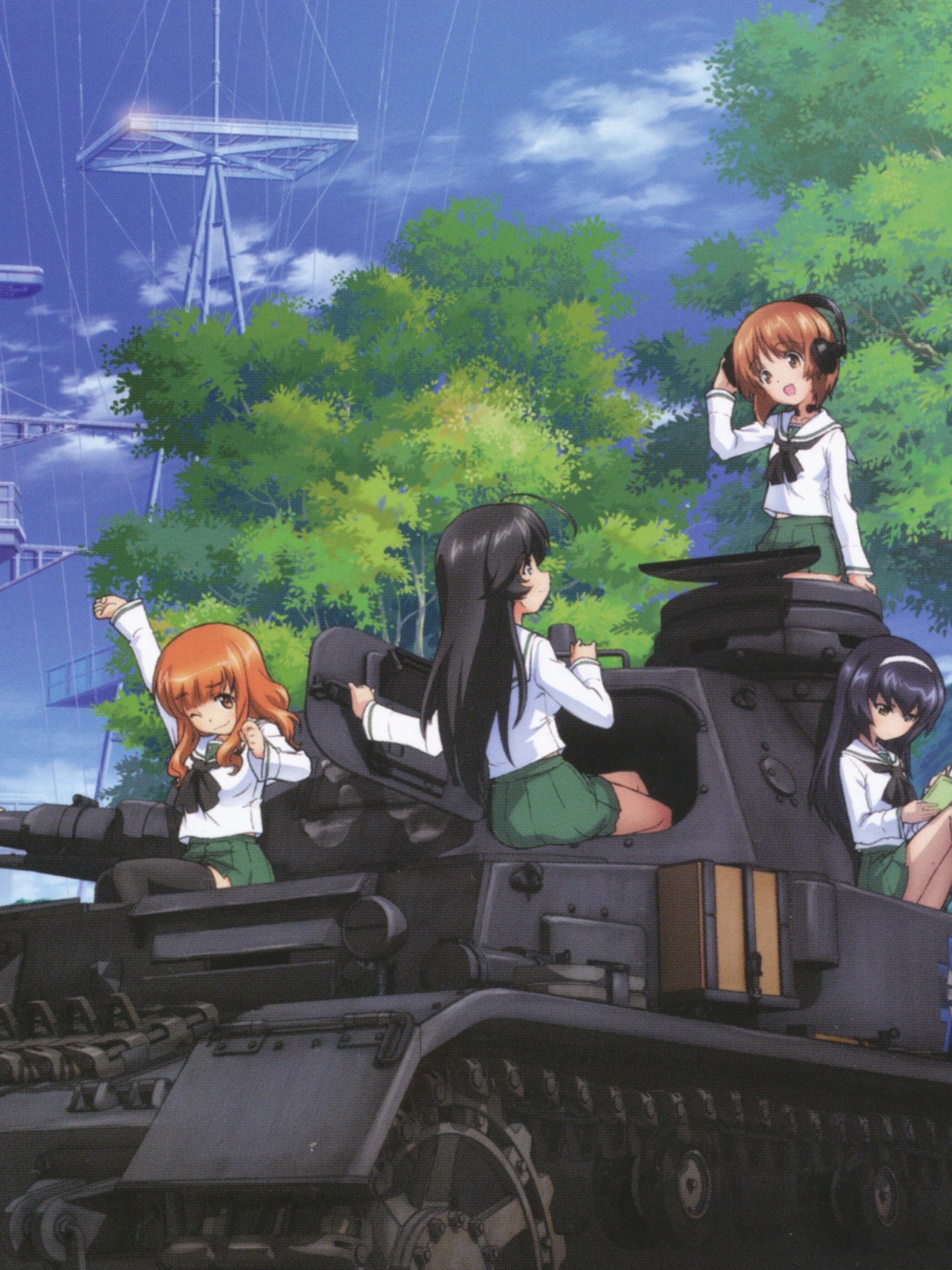 Download Anime Girl Love, Anime Girl Und Panzer Wallpaper - Girls And Panzer , HD Wallpaper & Backgrounds