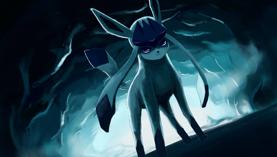 Pokemon, Glaceon Desktop Background - Glaceon Pokemon , HD Wallpaper & Backgrounds