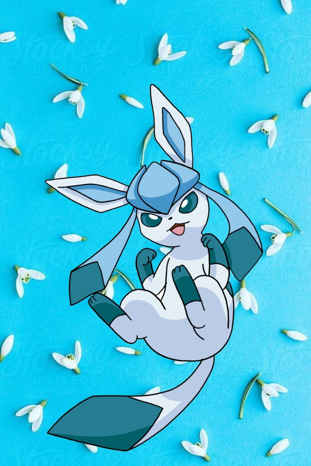 Glaceon Wallpaper - Glaceon Lockscreen , HD Wallpaper & Backgrounds