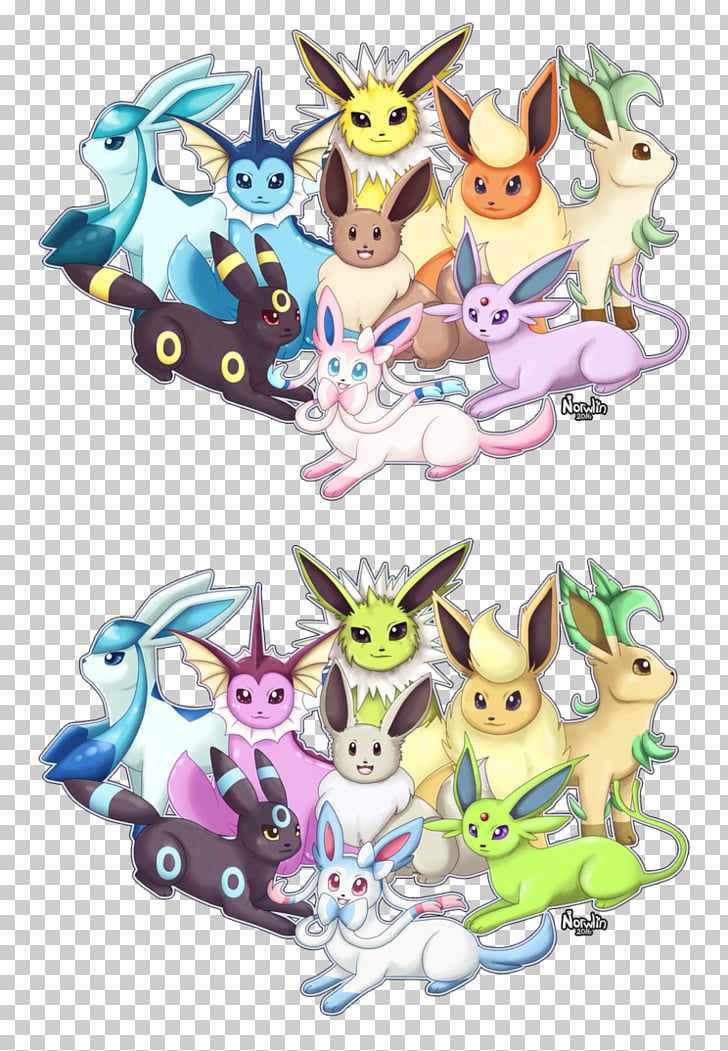 Eevee Illustration Pokémon Leafeon, Shiny Eeveelutions - Leafeon Shiny Eeveelutions , HD Wallpaper & Backgrounds