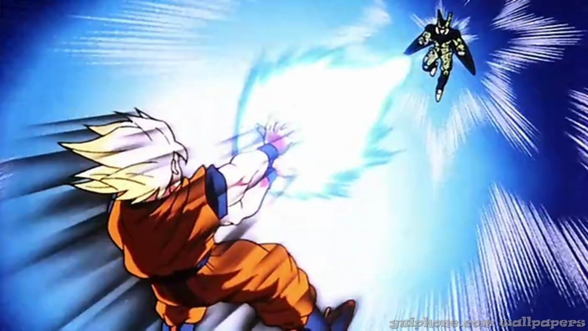 Dragon Ball Z Live Wallpapers 67 Images - Goku Kamehameha On Someone , HD Wallpaper & Backgrounds