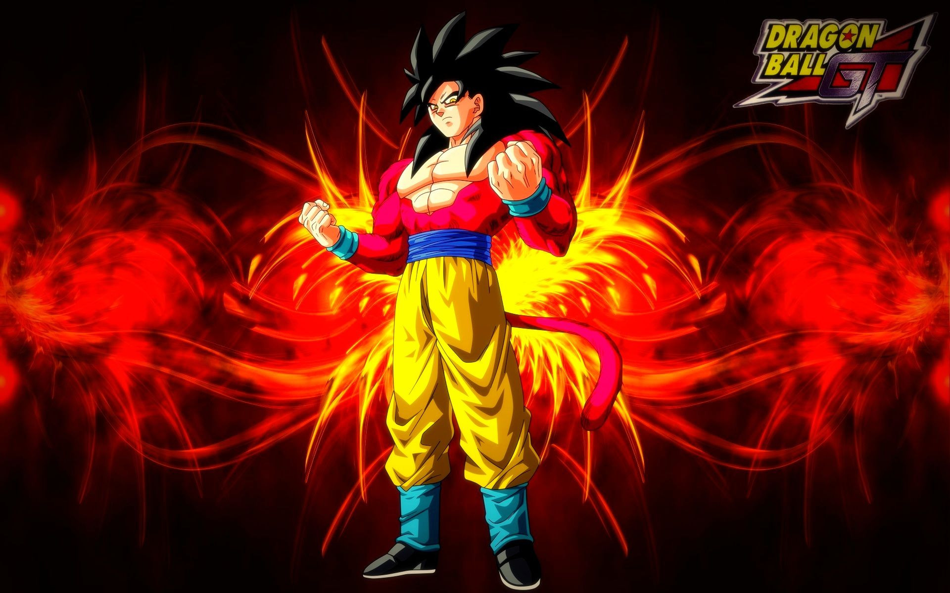 Goku Super Saiyan Live Wallpaper - Goku Super Saiyan 4 Wallpaper Hd , HD Wallpaper & Backgrounds