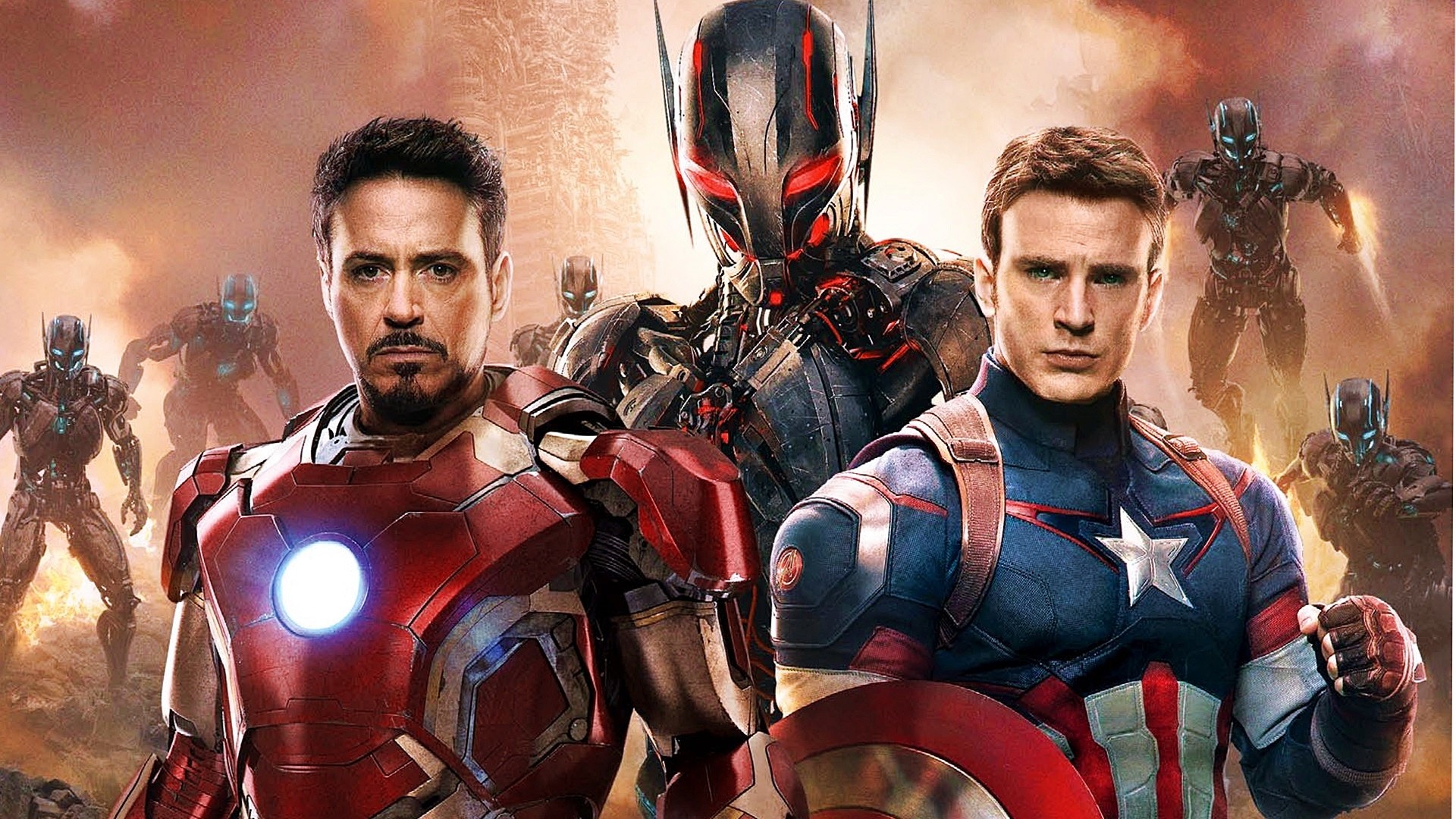 Tony Stark Captain America Chris Evans Robert Downey - Hollywood Movie Full Hd , HD Wallpaper & Backgrounds