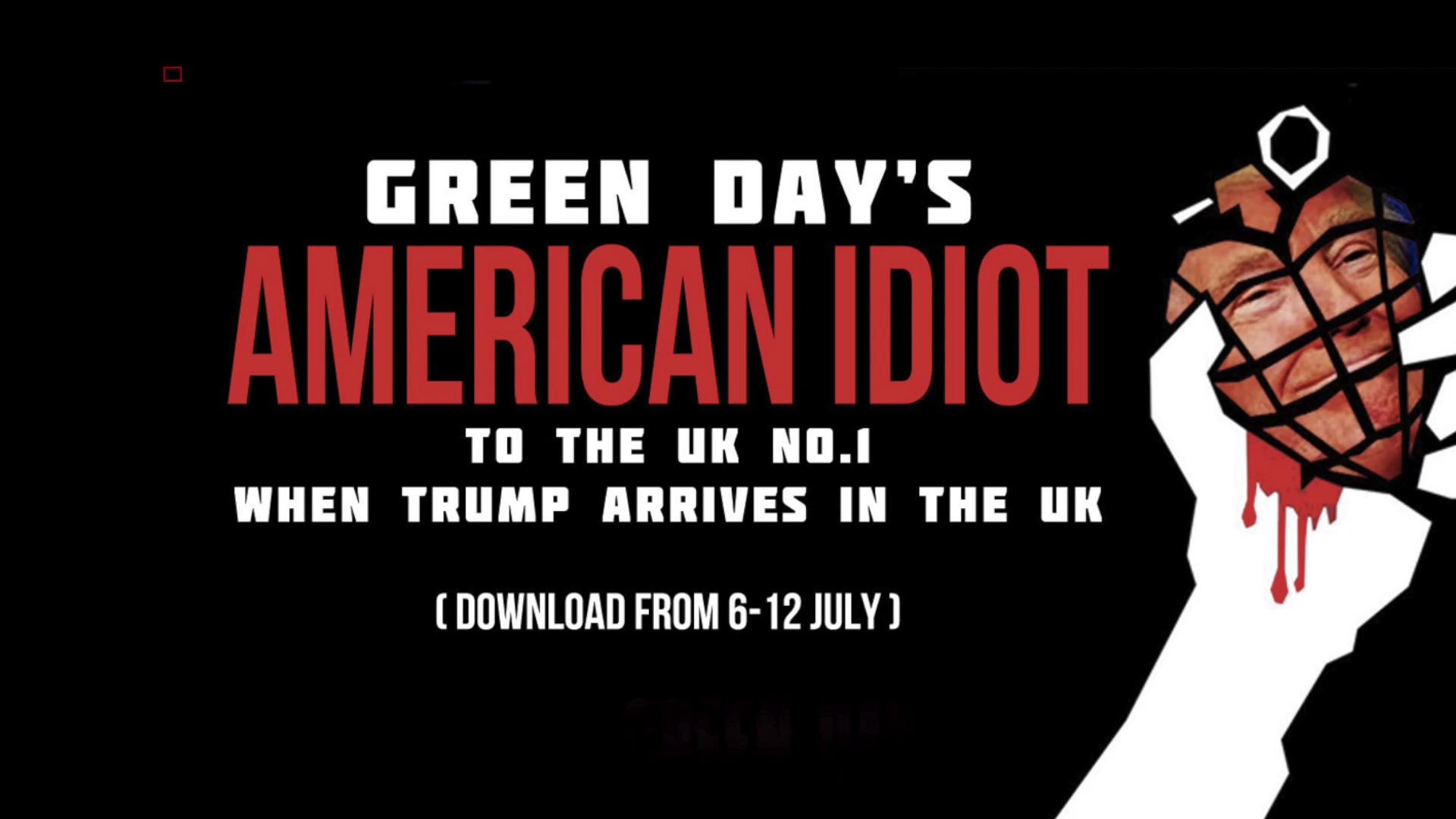 Campaign To Get Green Day's 'american Idiot' To Number - Graphic Design , HD Wallpaper & Backgrounds