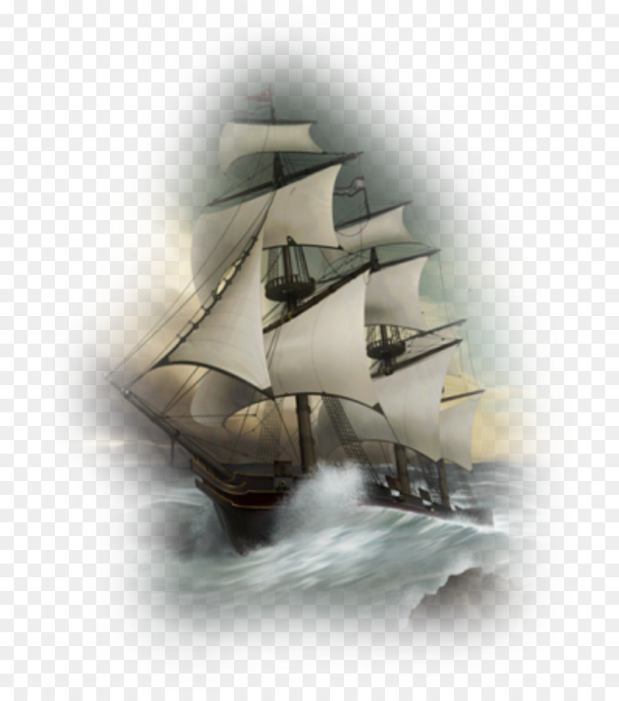 Ship, Sailing Ship, Desktop Wallpaper, Caravel Png - D&d Fantasy Ship Art , HD Wallpaper & Backgrounds
