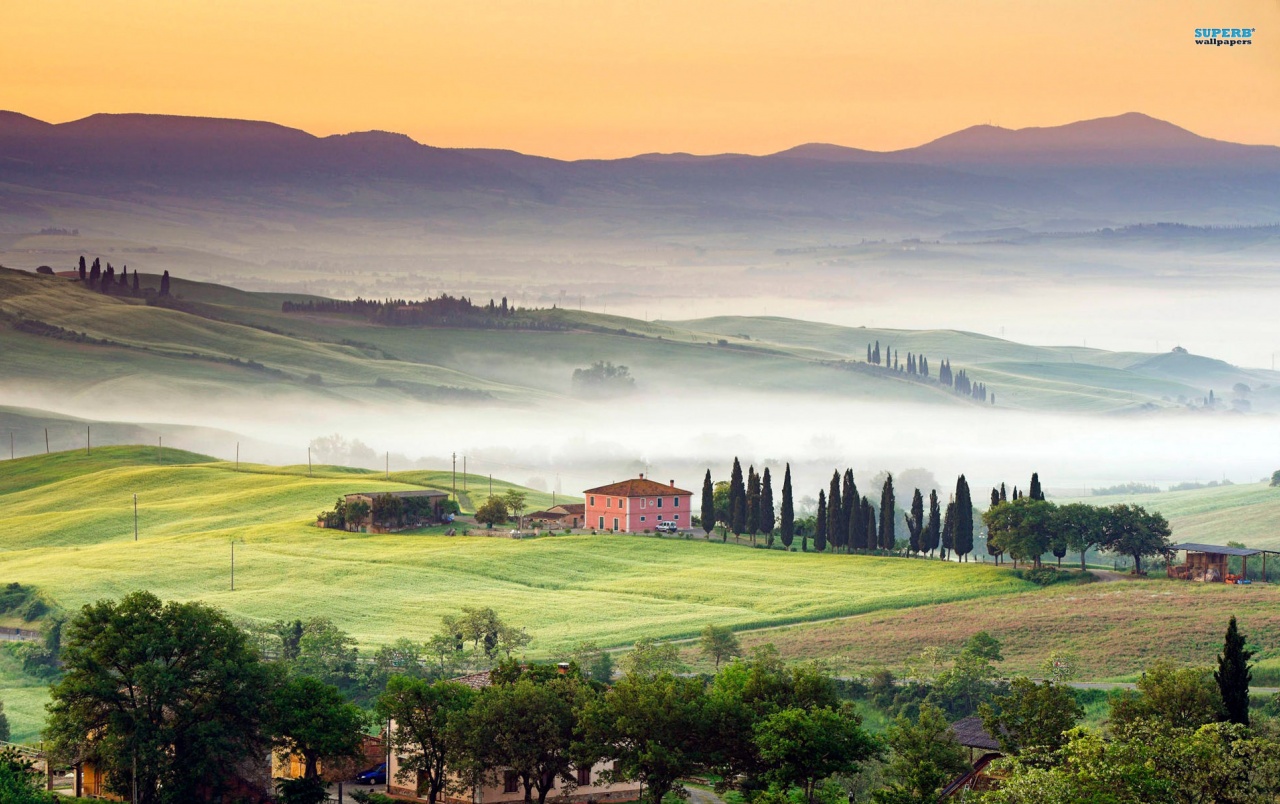 Originalwide Val Dorcia Toscana Italia Wallpapers - Tuscany Italy Photography , HD Wallpaper & Backgrounds