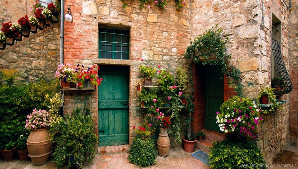 Casas Na Toscana Italia , HD Wallpaper & Backgrounds