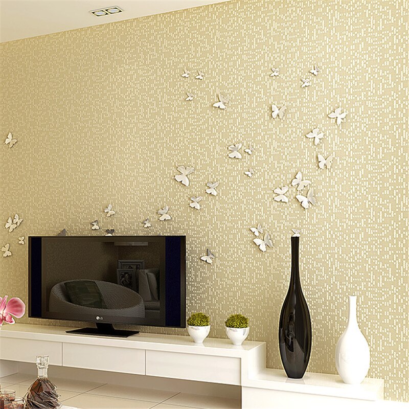 Beibehang Modern Minimalist Living Room Wallpaper Linen - Cores Para Sala Palha , HD Wallpaper & Backgrounds