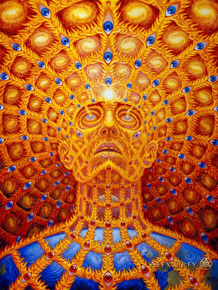 Hd Dmt Wallpaper - Alex Grey Oversoul , HD Wallpaper & Backgrounds