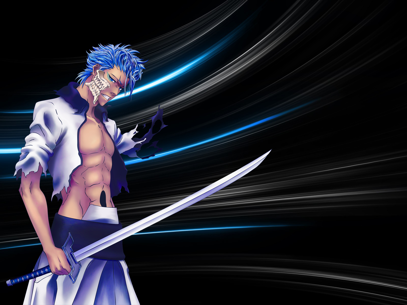 Anime, Bleach, Grimmjow Jeagerjaques, Wallpaper, Espada - Bleach Grimmjow , HD Wallpaper & Backgrounds