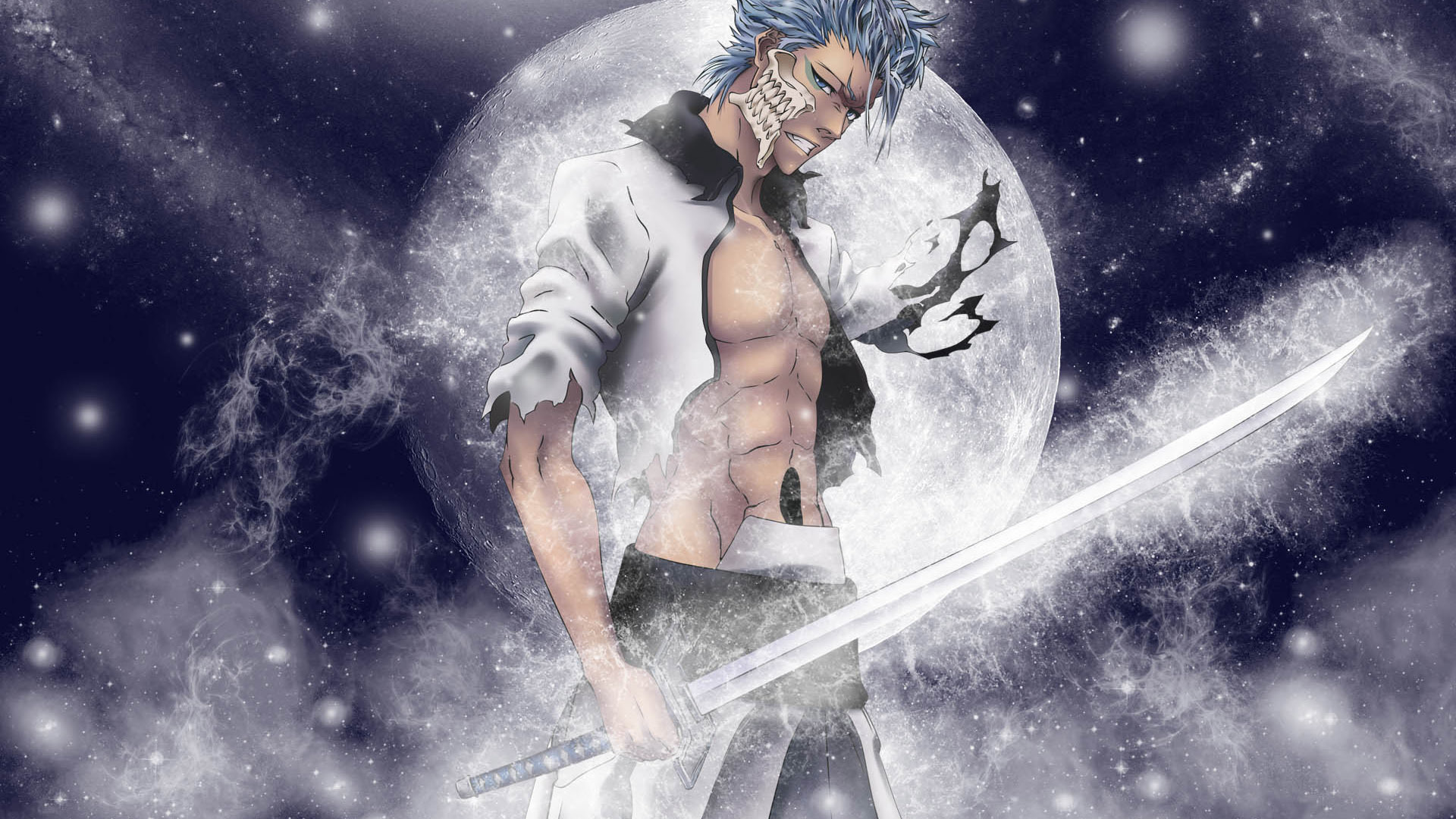 Bleach Hd Wallpaper - Grimmjow Jeagerjaques , HD Wallpaper & Backgrounds