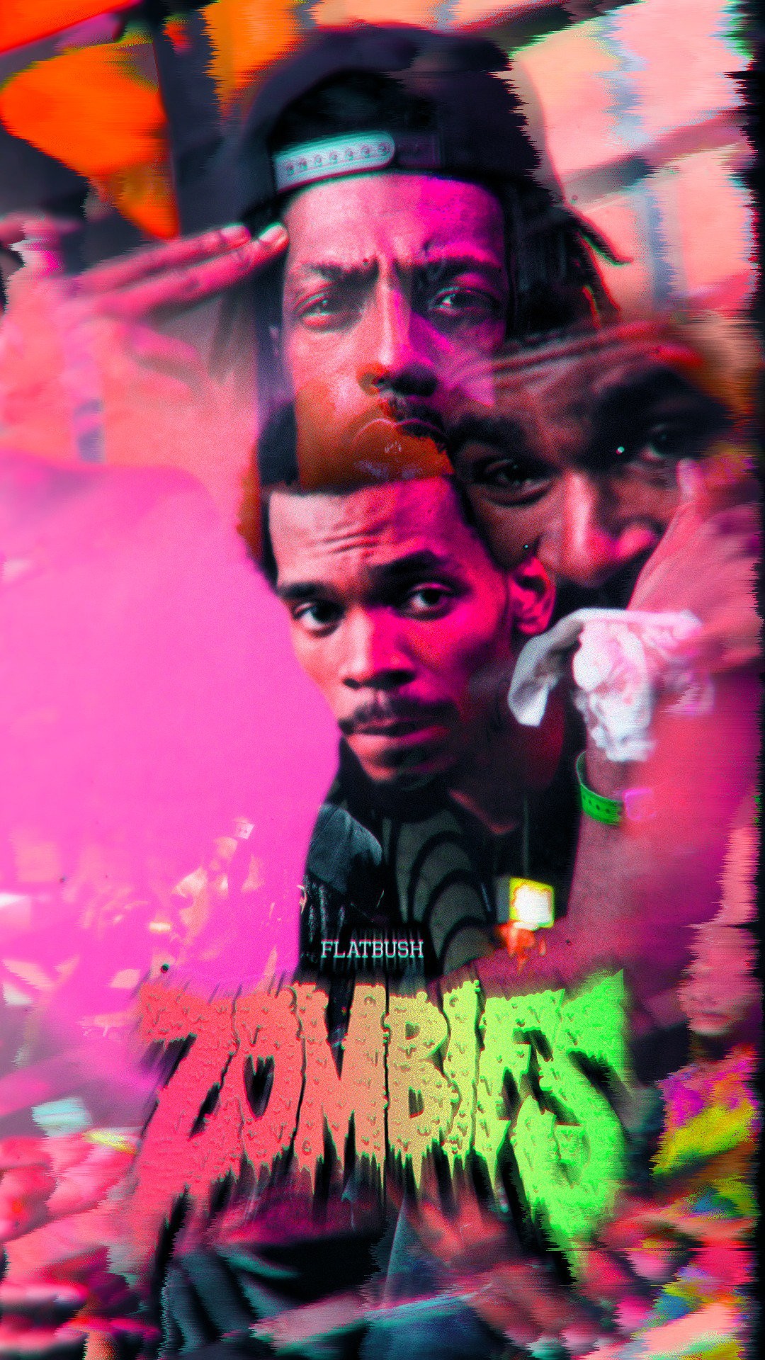 Zombies Horror Face Hd Wallpapers 10 High Quality Zombies - Flatbush Zombies Wallpaper Iphone X , HD Wallpaper & Backgrounds