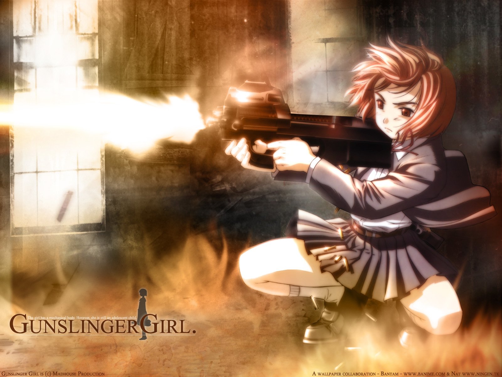 Gunslinger Girl , HD Wallpaper & Backgrounds