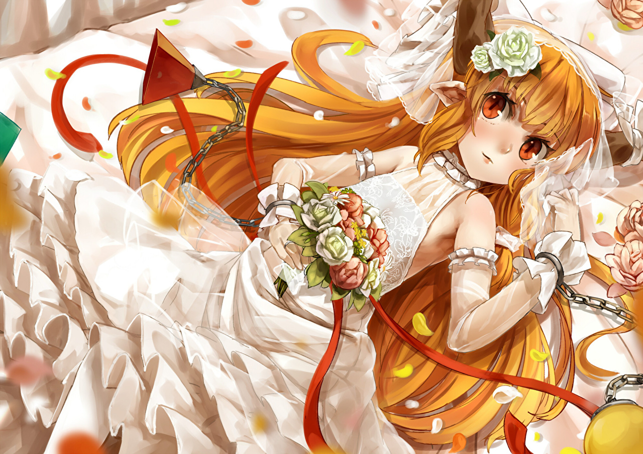 1280 X - Anime Chained Bride , HD Wallpaper & Backgrounds
