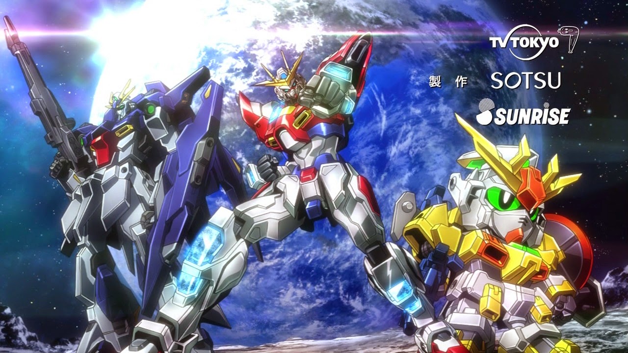 Gundam Build Fighters - Gundam Build Try Fighters , HD Wallpaper & Backgrounds