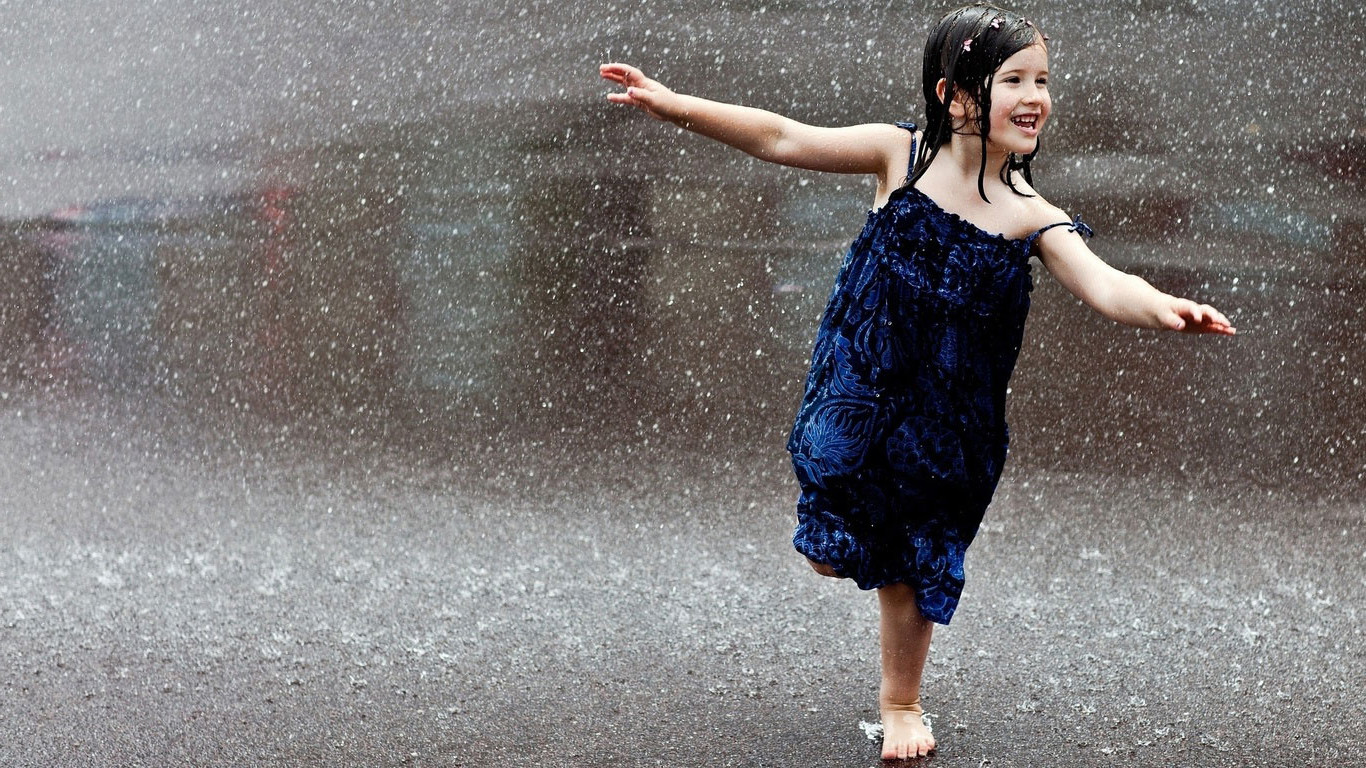 Girls In Rain , HD Wallpaper & Backgrounds