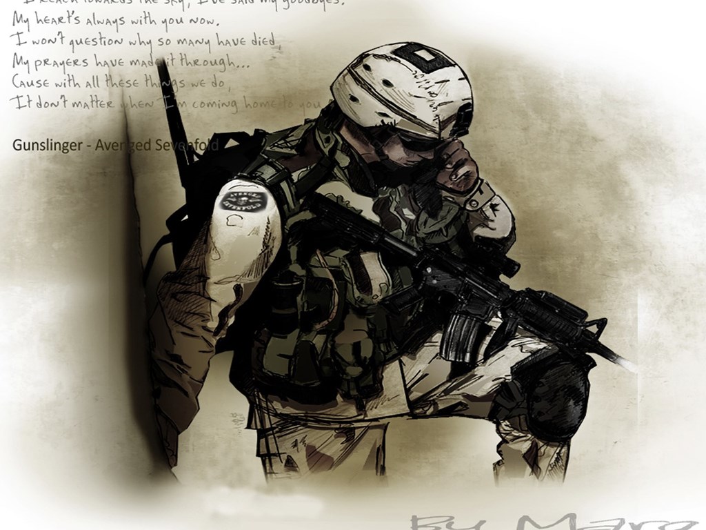 Modern Warfare 2 Soldier , HD Wallpaper & Backgrounds