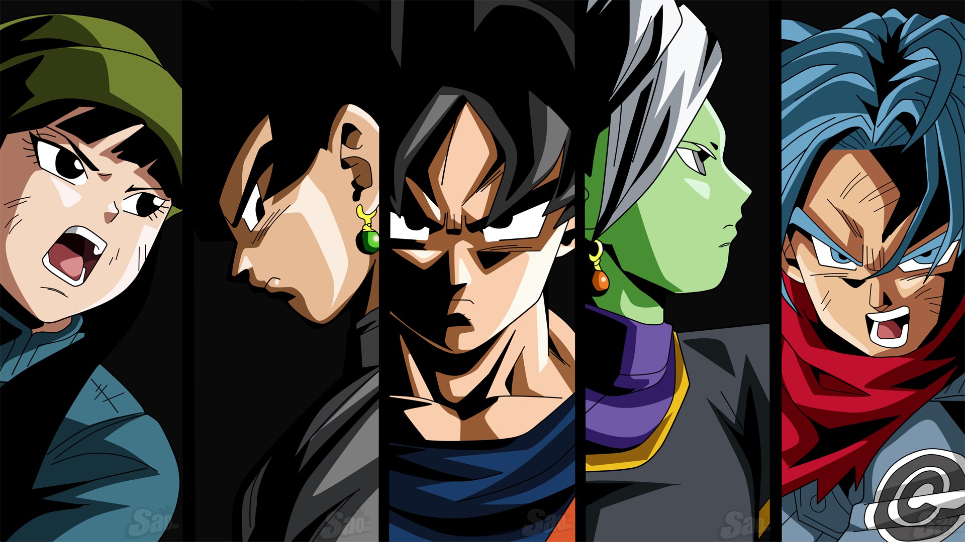 Db Wallpaper - Dragon Ball Super Black Goku Saga , HD Wallpaper & Backgrounds