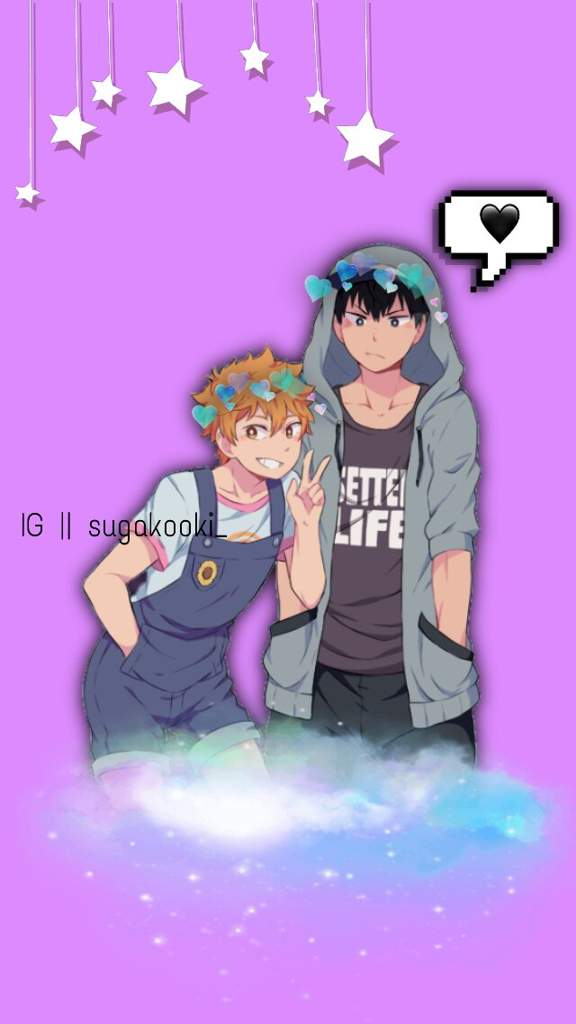 Kagehina Edit / Wallpaper - Anime Yaoi , HD Wallpaper & Backgrounds